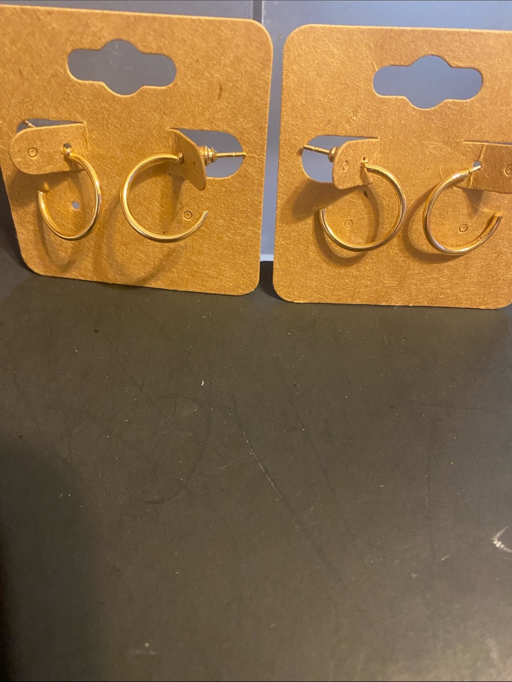 Classic Gold Hoop Earrings - Women Jewelry